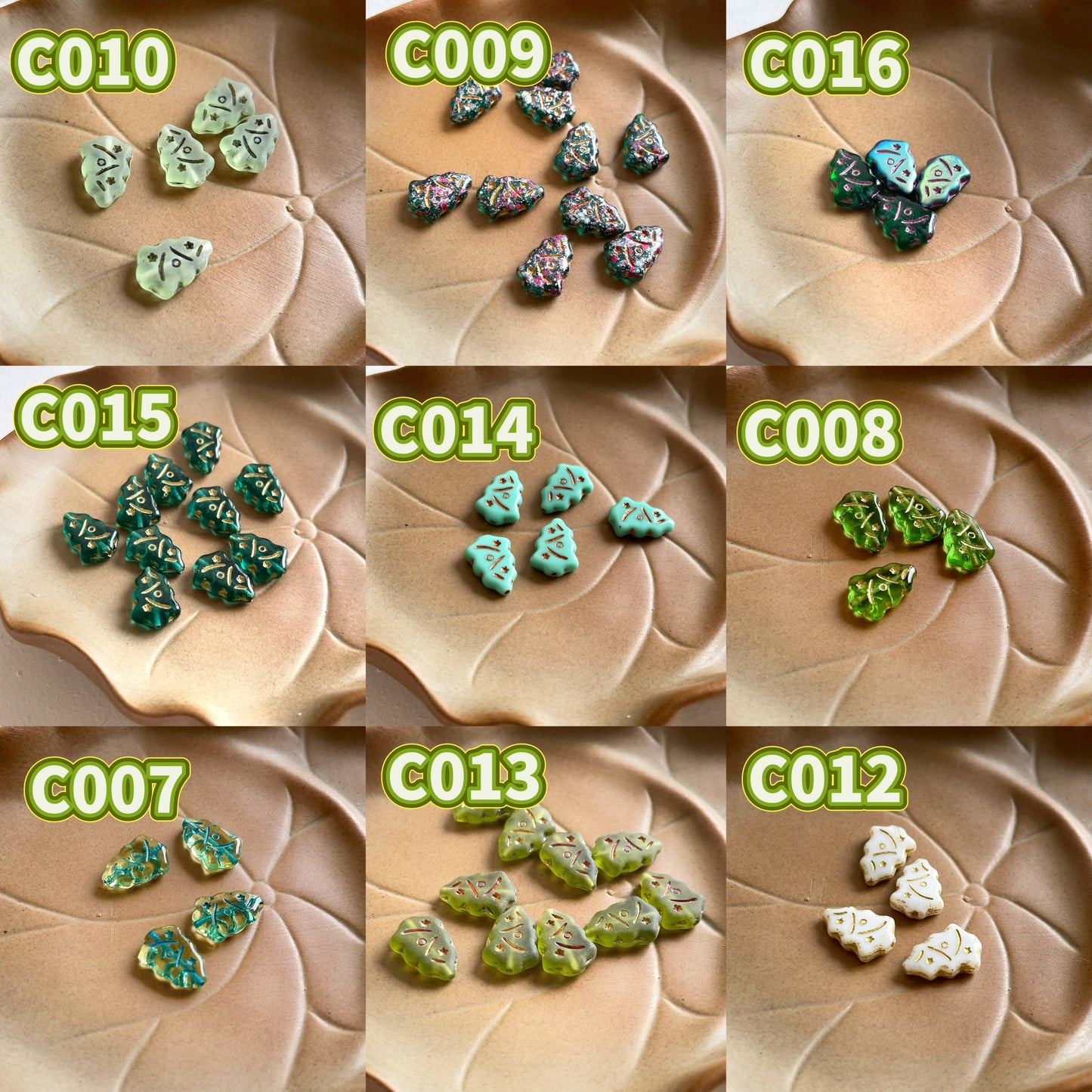 Czech Beads Collection#1